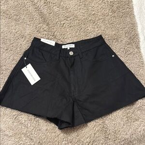 WE WORE WHAT Black Women's Shorts NWT